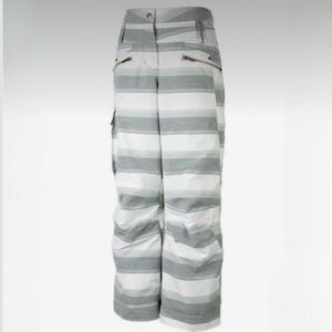 Obermeyer Juniors Striped Twilight Ski Snowboarding Pants Size 14